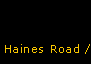 Haines Road